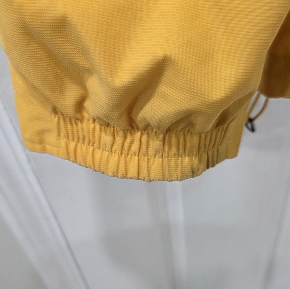 Columbia Interchange Jacket Mens XXL Yellow Rain Shell Hooded Vintage XM7512 - Picture 16 of 17